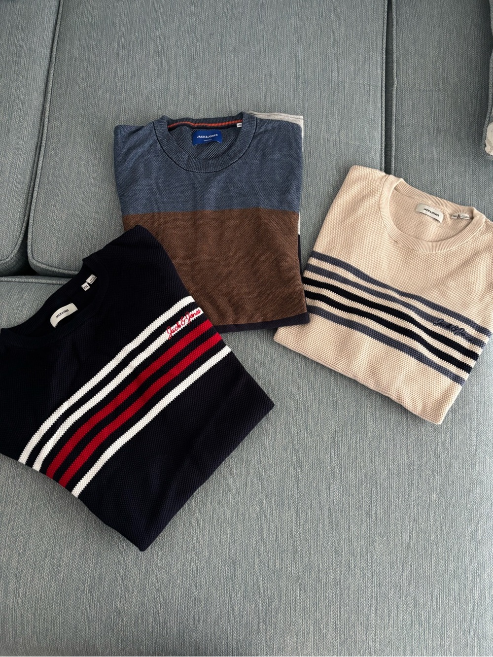 3 sweaters Jack & Jones never worn - Size XXL (fits XL)